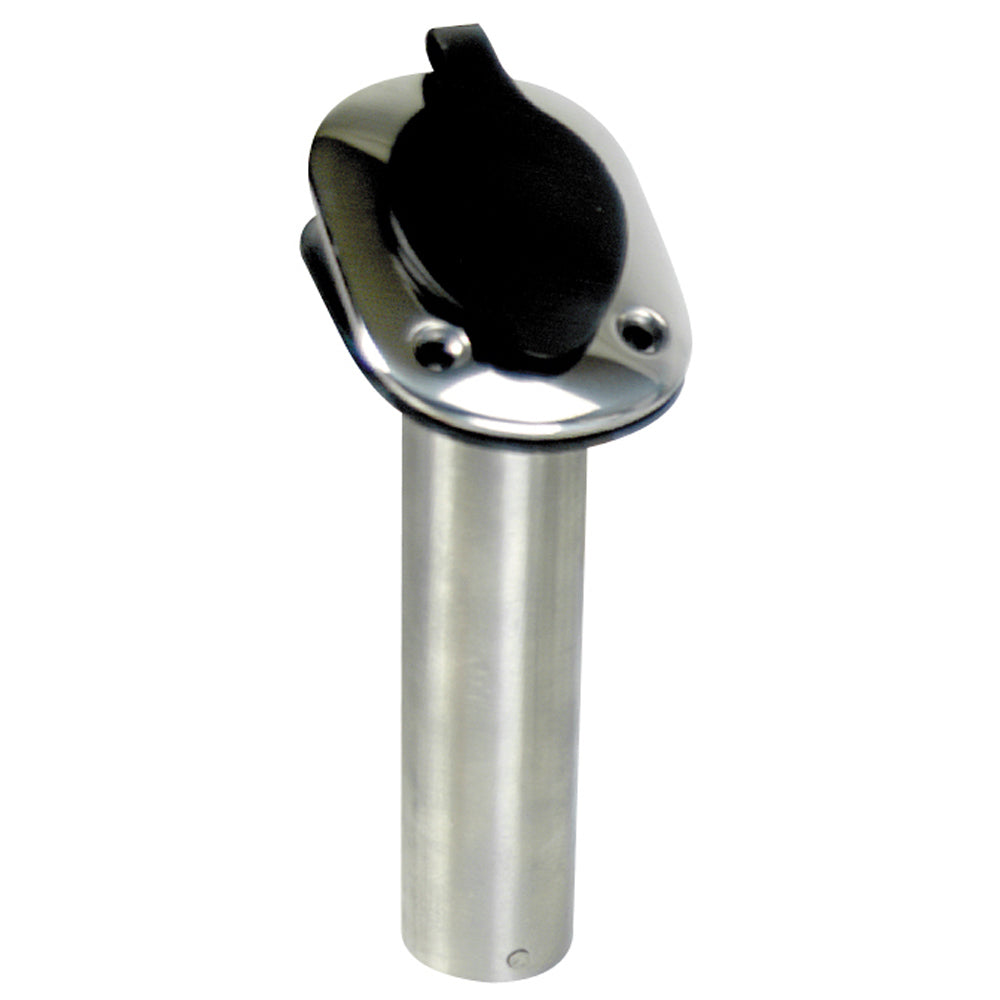 Whitecap 30 Degree Flush Mount Rod Holder - 304 Stainless Steel - 9-1/4" [S-0096B]